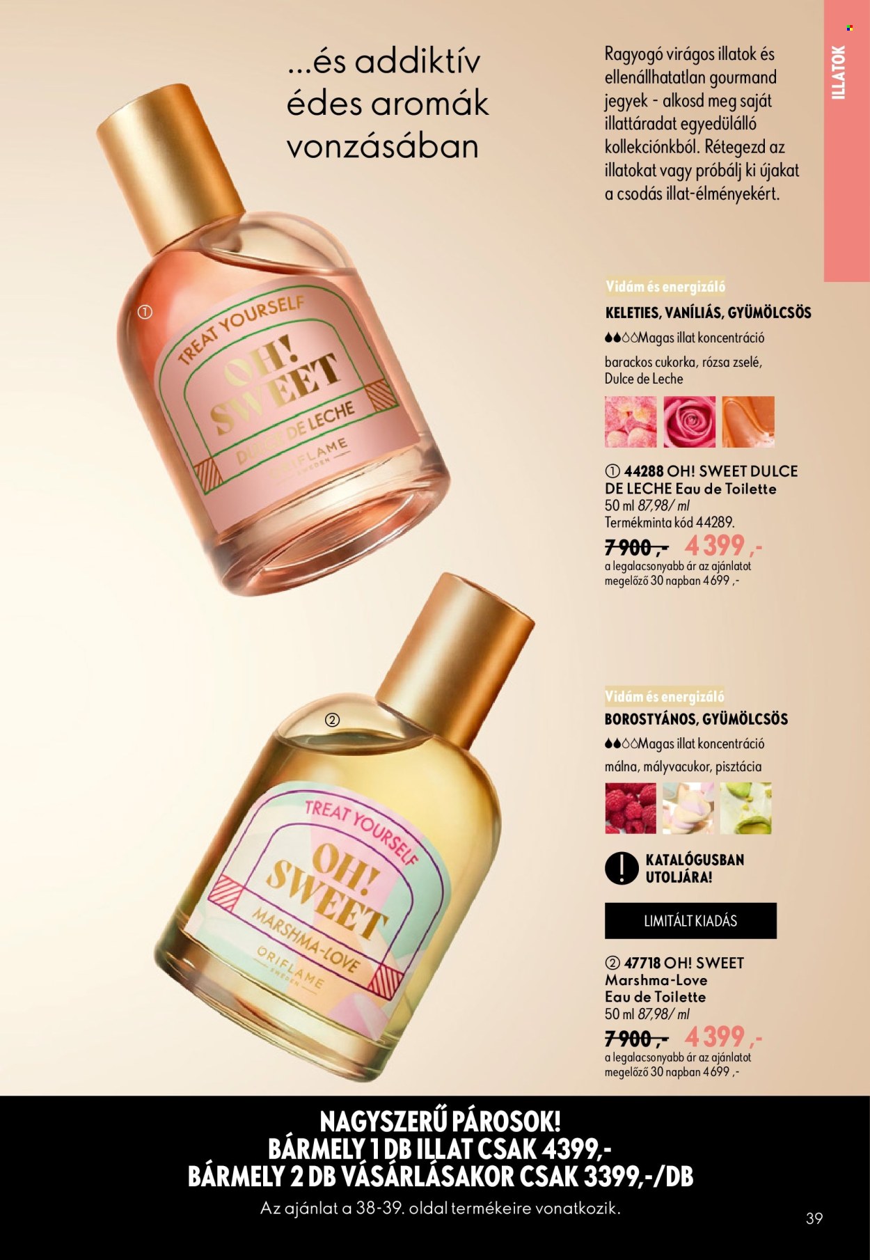 Oriflame akciós újságok - 2026.09.09 - 2026.09.29. Oldal 39
