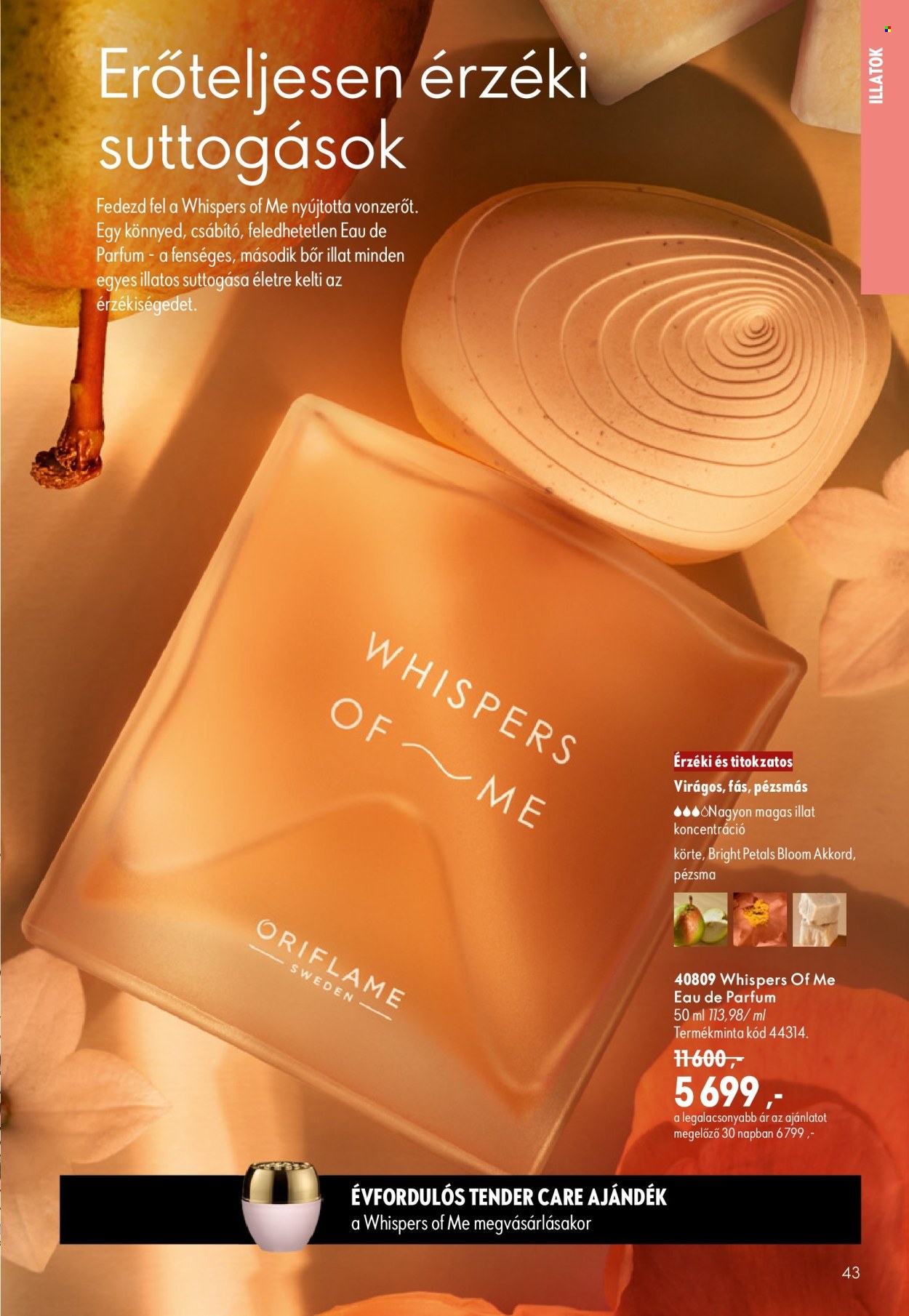 Oriflame akciós újságok - 2026.09.09 - 2026.09.29. Oldal 43