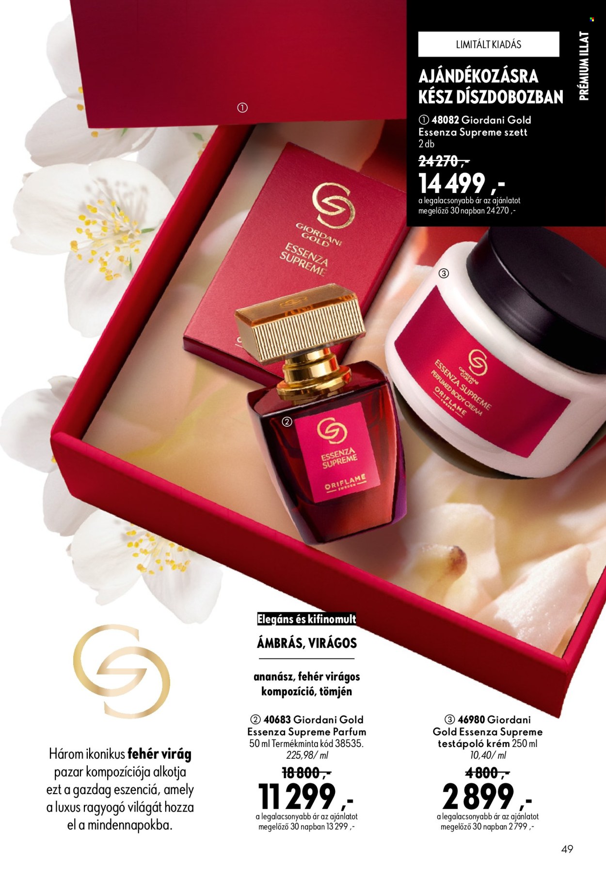 Oriflame akciós újságok - 2026.09.09 - 2026.09.29. Oldal 49