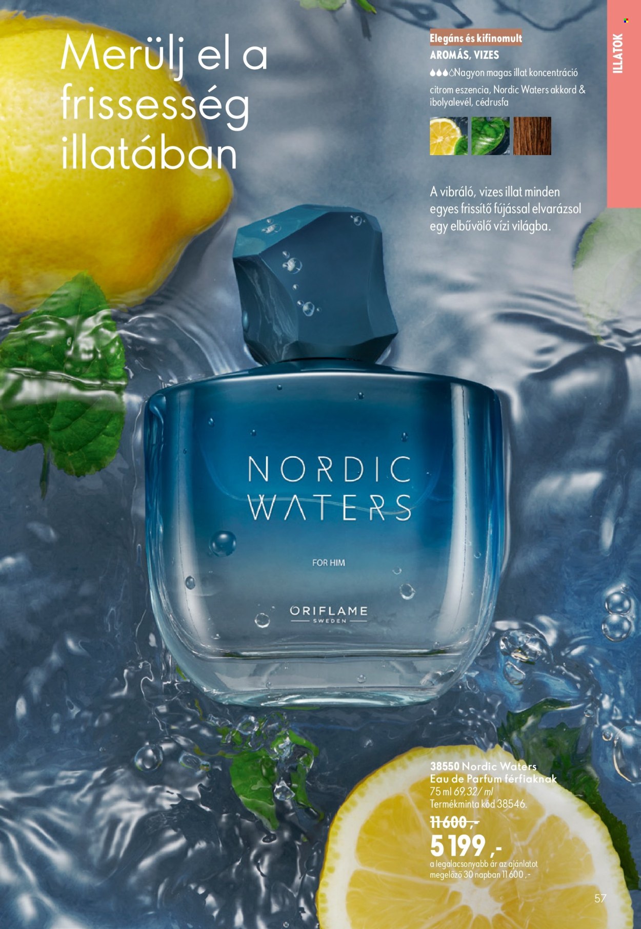 Oriflame akciós újságok - 2026.09.09 - 2026.09.29. Oldal 57