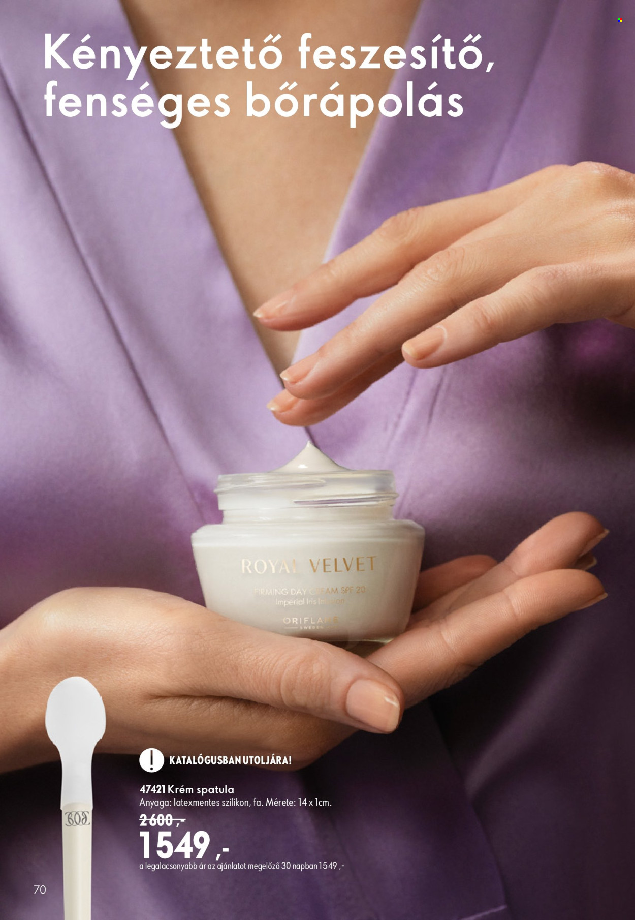 Oriflame akciós újságok - 2026.09.09 - 2026.09.29. Oldal 70