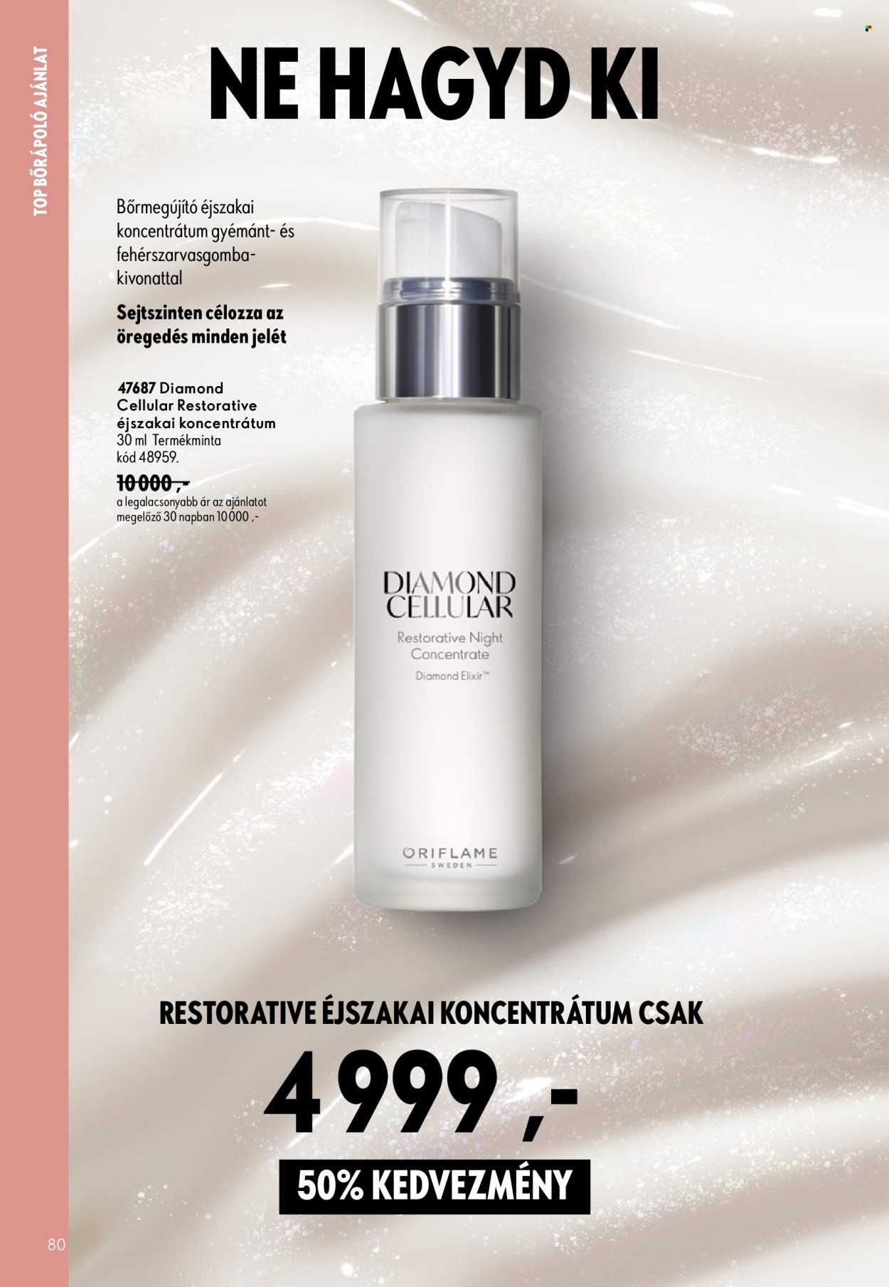Oriflame akciós újságok - 2026.09.09 - 2026.09.29. Oldal 80