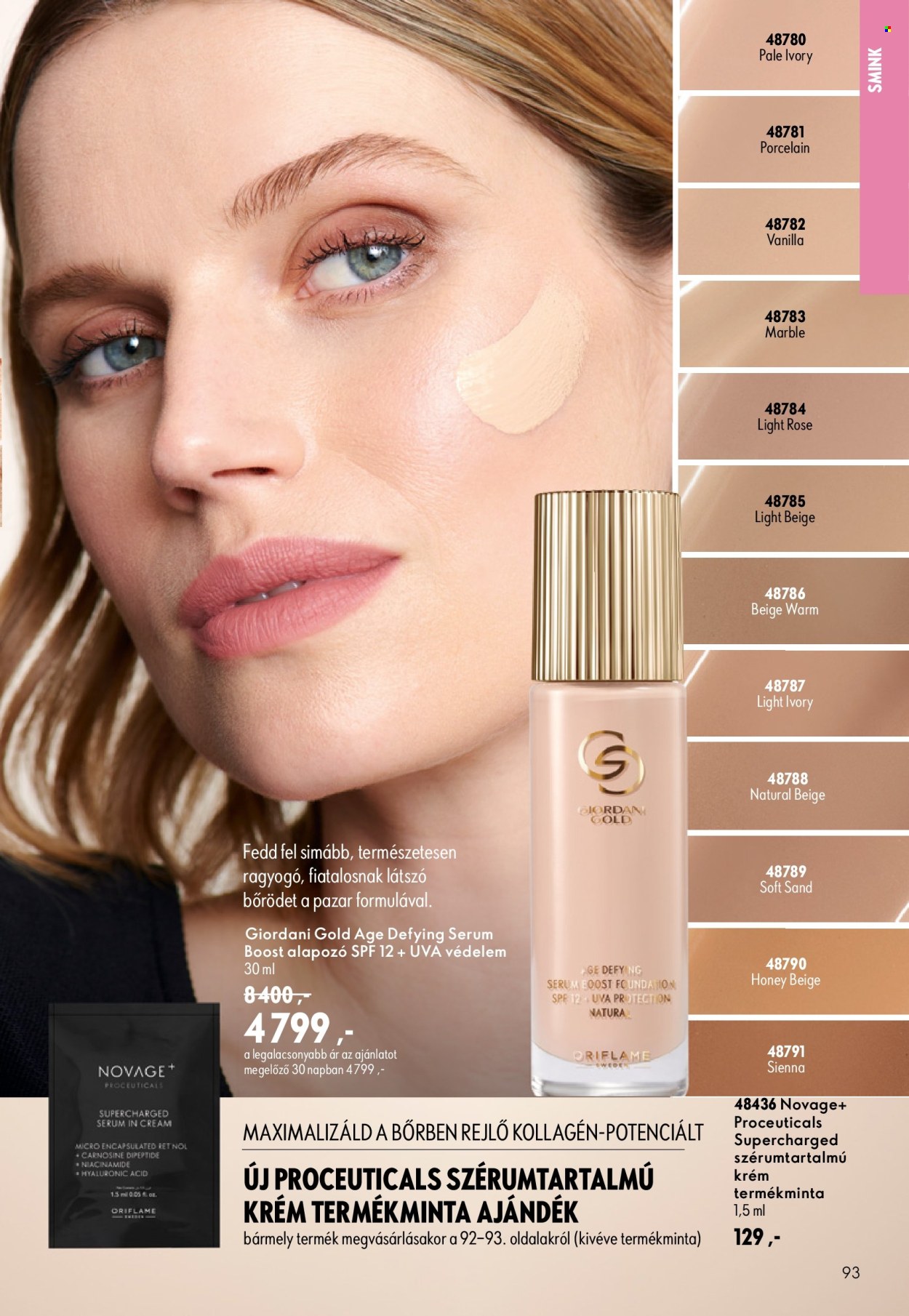 Oriflame akciós újságok - 2026.09.09 - 2026.09.29. Oldal 93