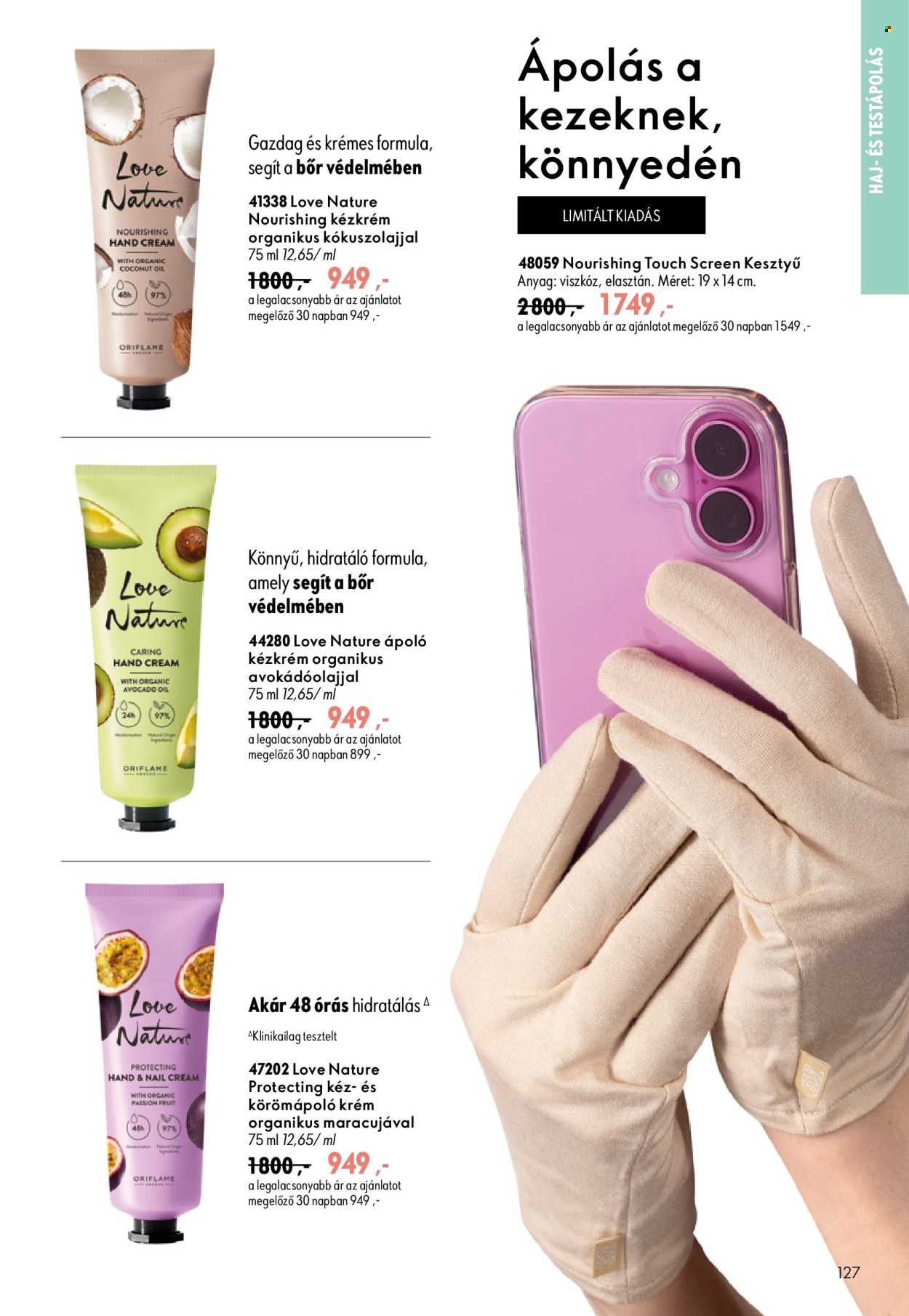 Oriflame akciós újságok - 2026.09.09 - 2026.09.29. Oldal 127