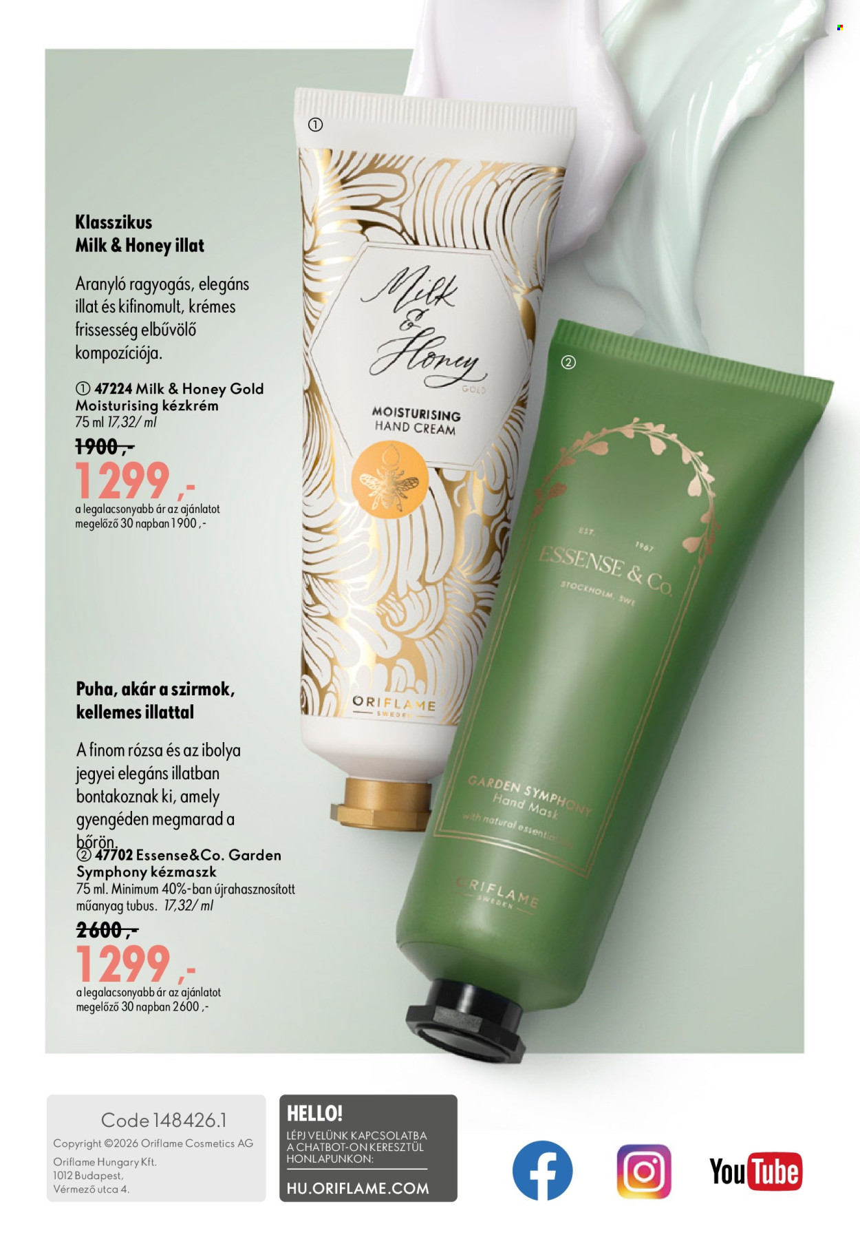 Oriflame akciós újságok - 2026.09.09 - 2026.09.29. Oldal 148