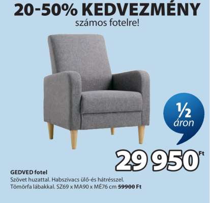 GEDVED fotel