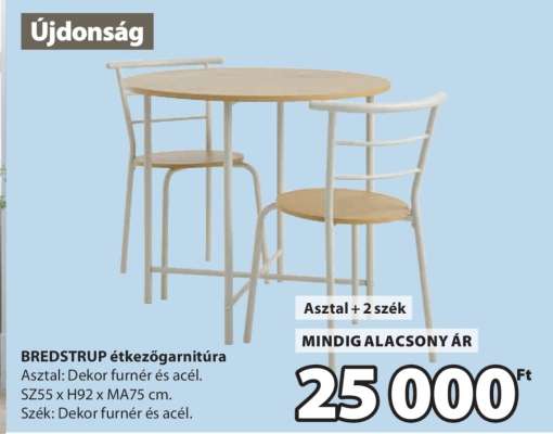BREDSTRUP étkezőgarnitúra