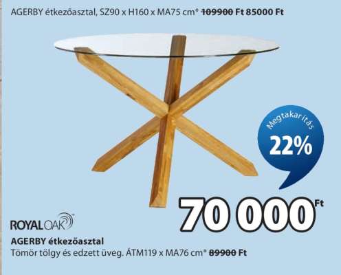 AGERBY étkezőasztal