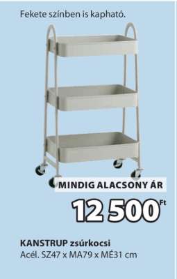 KANSTRUP zsúrkocsi