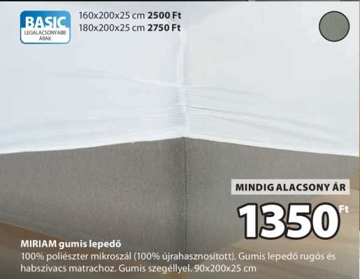 MIRIAM gumis lepedő