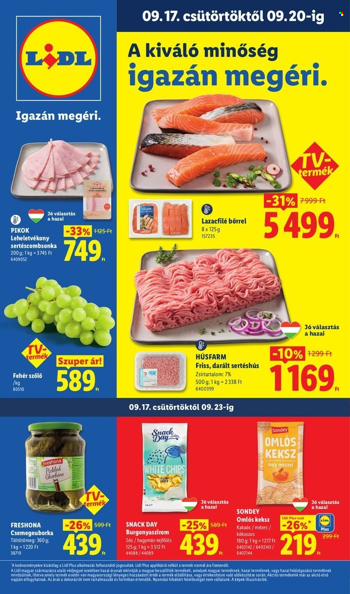 Lidl akciós újságok - 2026.09.17 - 2026.09.23. Oldal 1