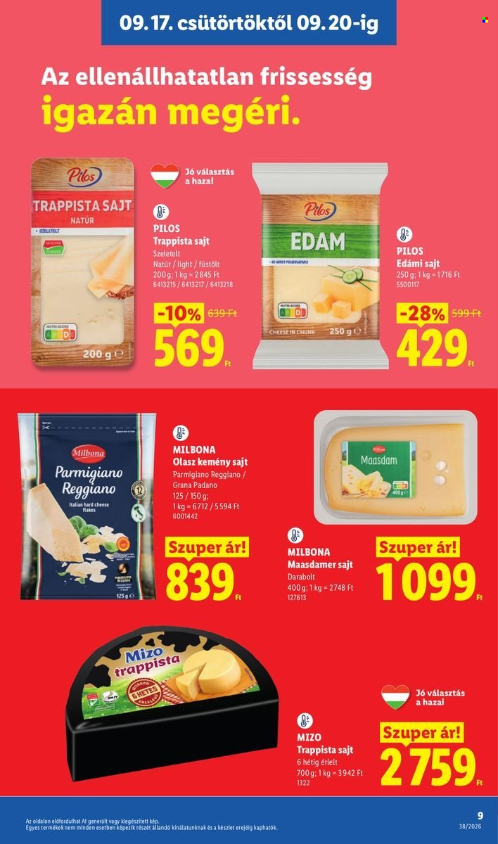 Lidl akciós újságok - 2026.09.17 - 2026.09.23. Oldal 9