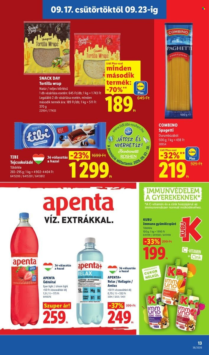 Lidl akciós újságok - 2026.09.17 - 2026.09.23. Oldal 13