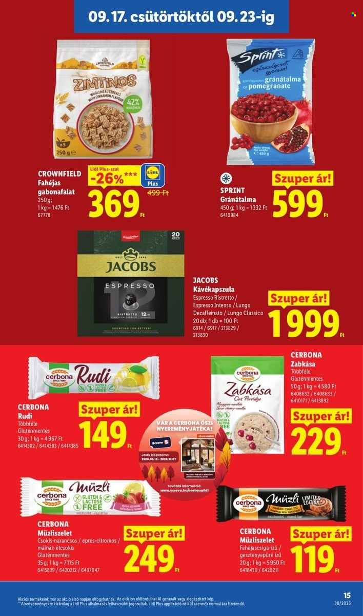Lidl akciós újságok - 2026.09.17 - 2026.09.23. Oldal 15