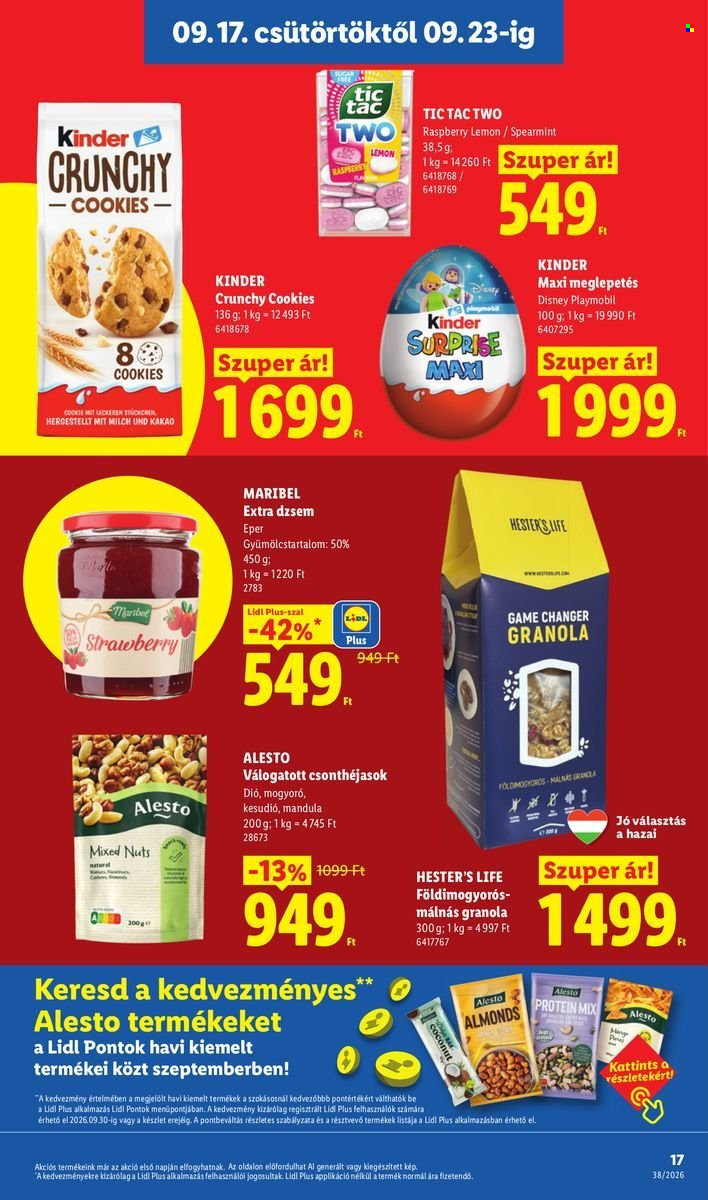 Lidl akciós újságok - 2026.09.17 - 2026.09.23. Oldal 17