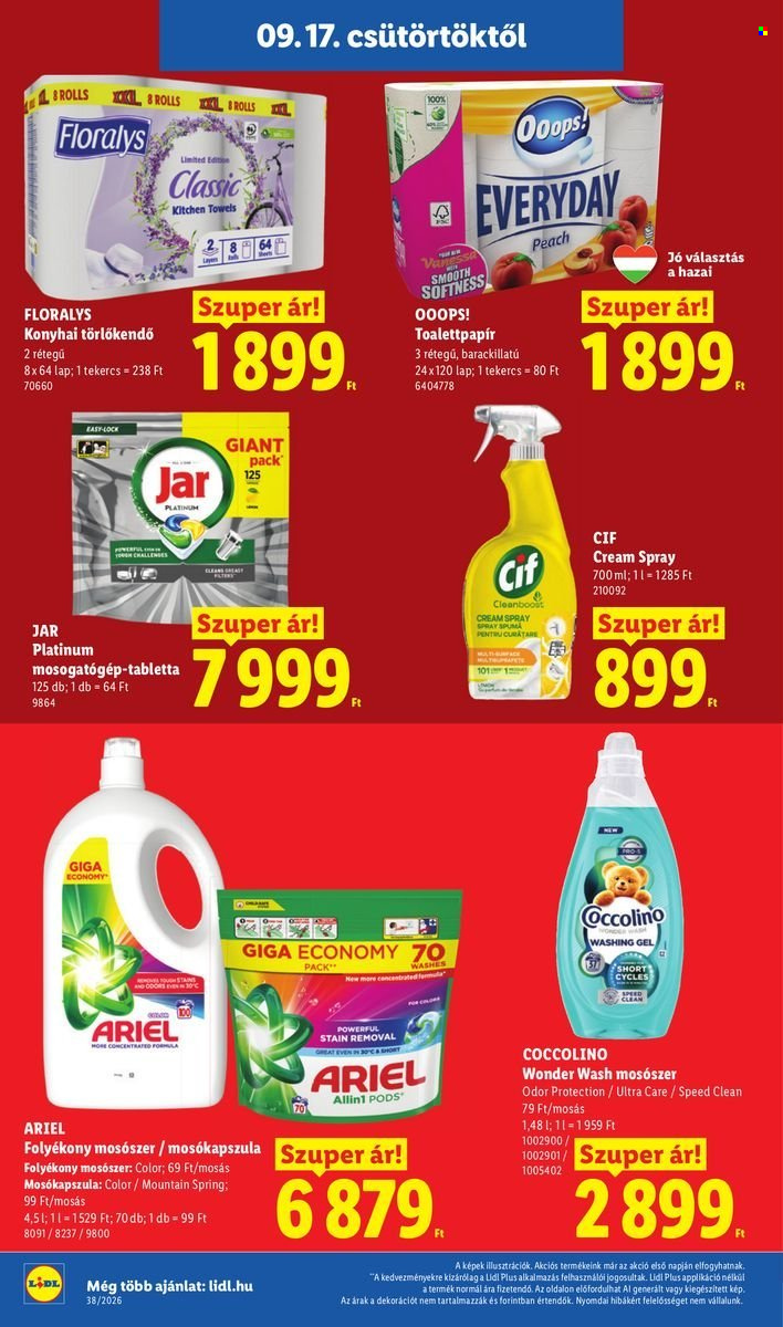 Lidl akciós újságok - 2026.09.17 - 2026.09.23. Oldal 20
