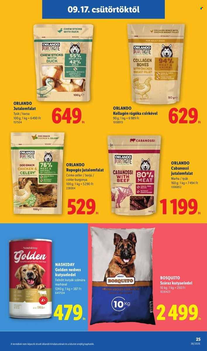 Lidl akciós újságok - 2026.09.17 - 2026.09.23. Oldal 25