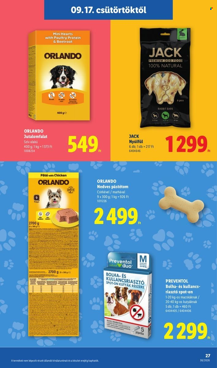 Lidl akciós újságok - 2026.09.17 - 2026.09.23. Oldal 27