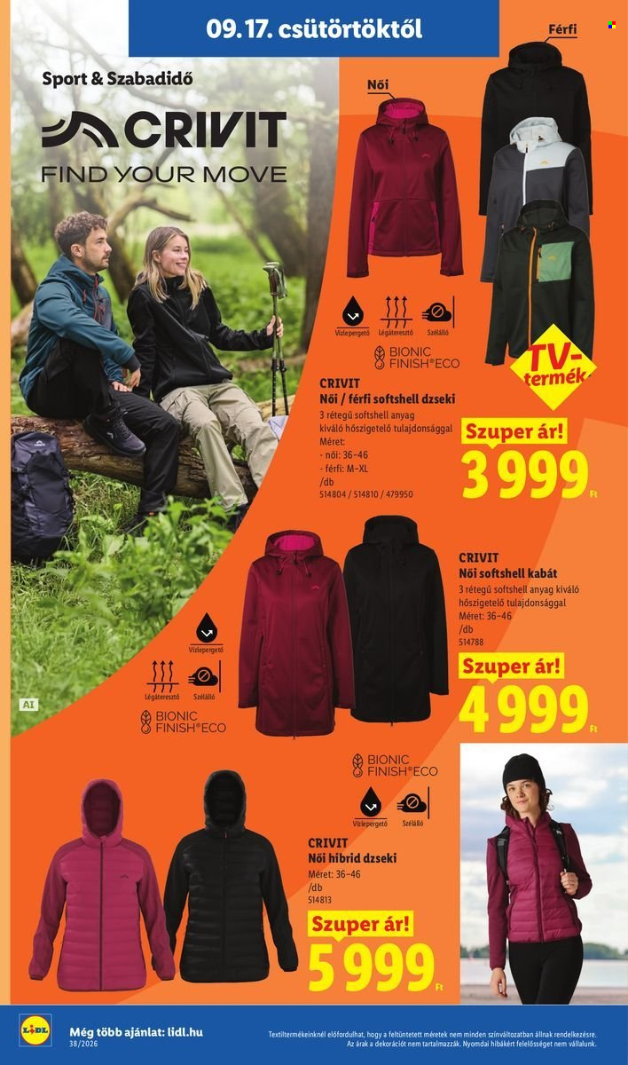 Lidl akciós újságok - 2026.09.17 - 2026.09.23. Oldal 30