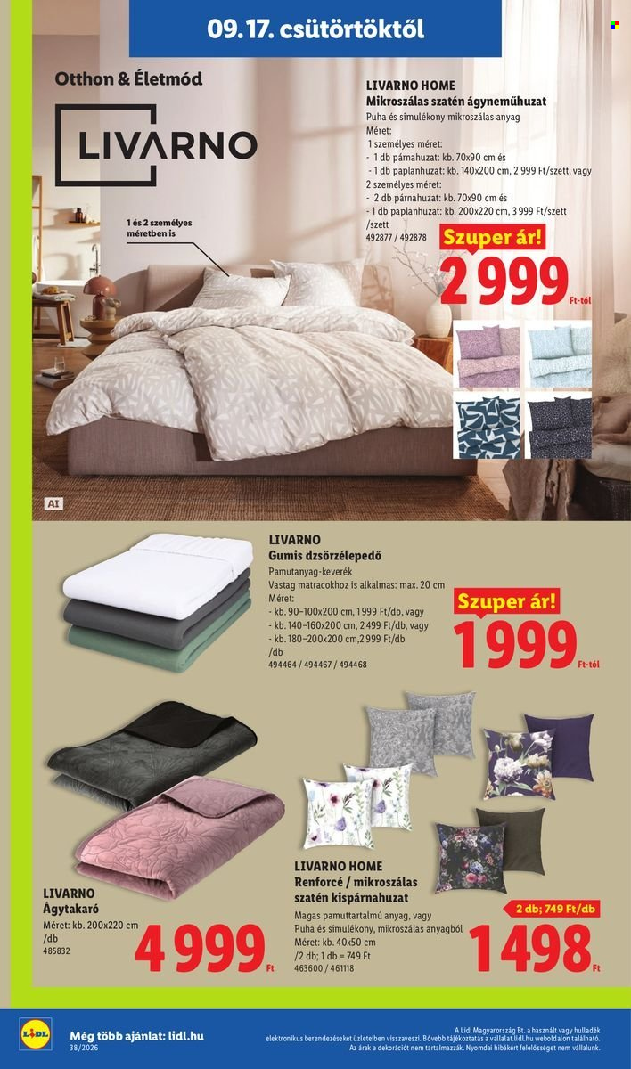 Lidl akciós újságok - 2026.09.17 - 2026.09.23. Oldal 34