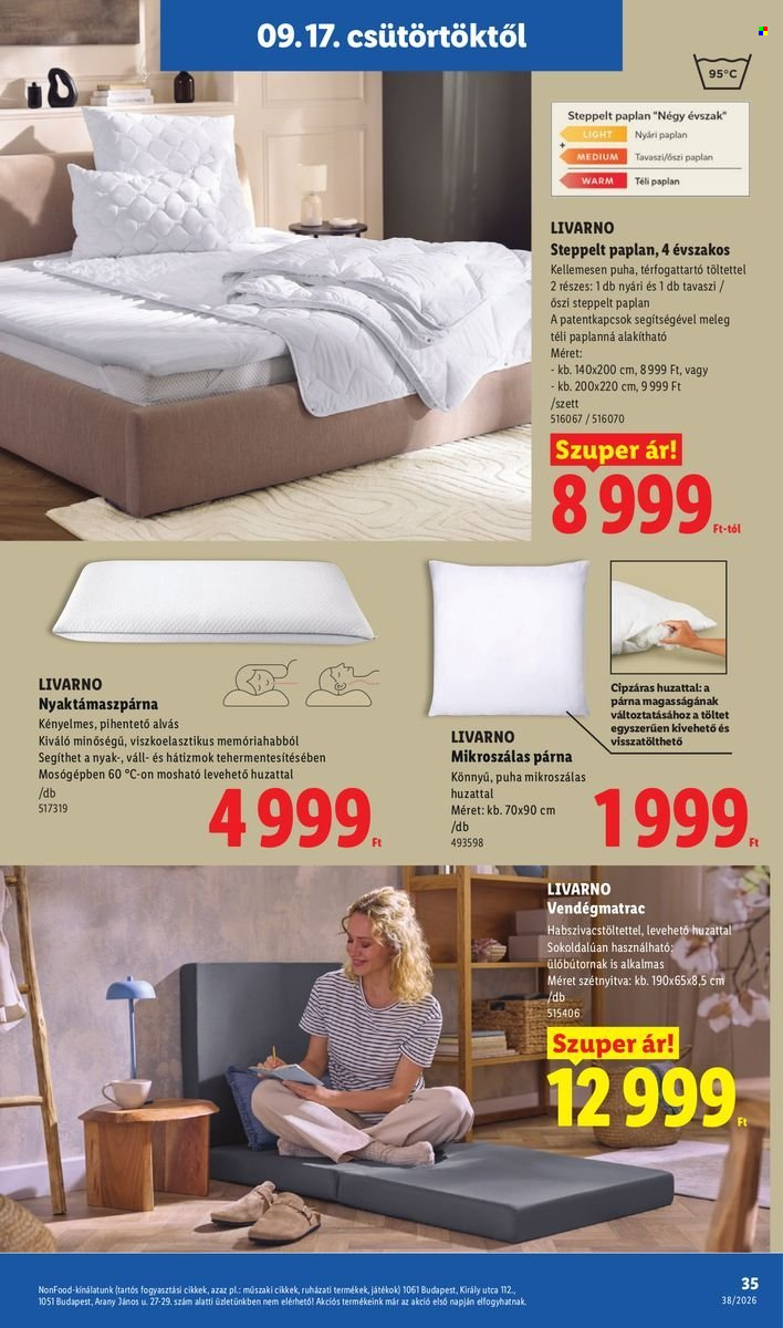 Lidl akciós újságok - 2026.09.17 - 2026.09.23. Oldal 35