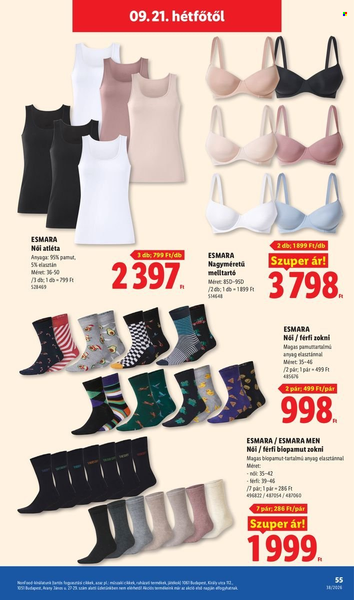 Lidl akciós újságok - 2026.09.17 - 2026.09.23. Oldal 55