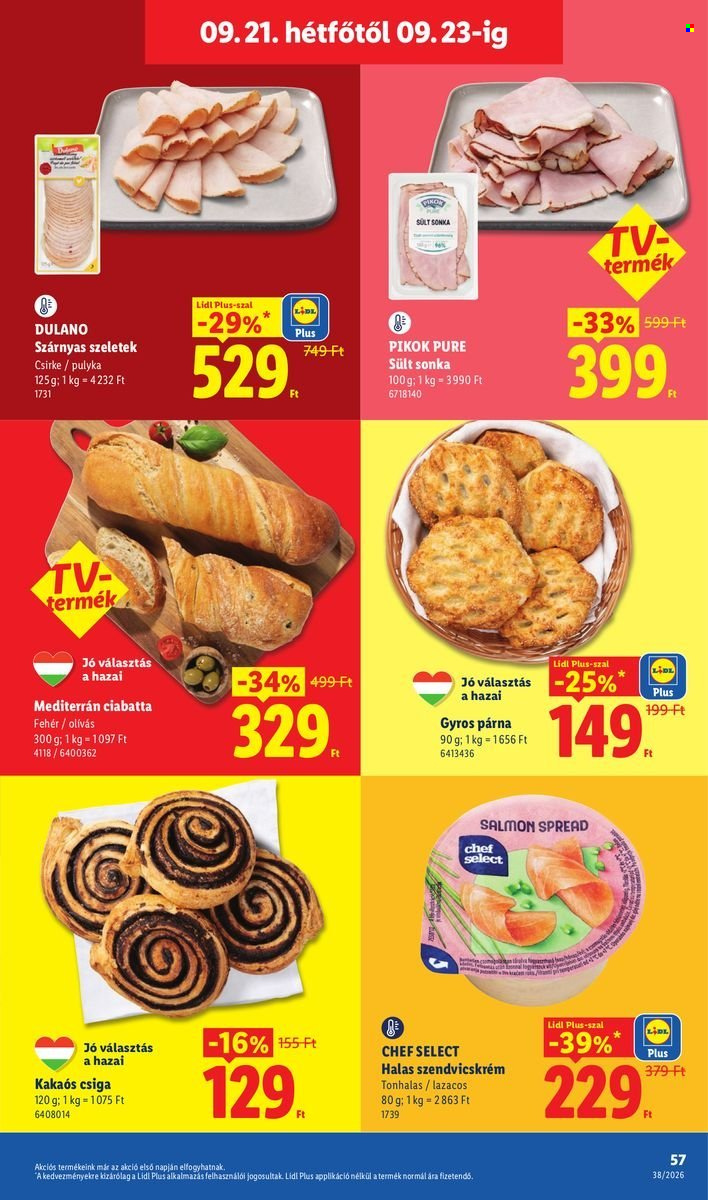 Lidl akciós újságok - 2026.09.17 - 2026.09.23. Oldal 57