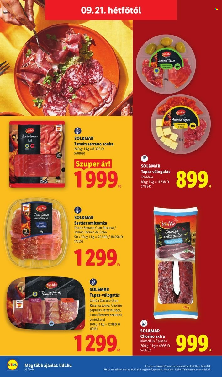 Lidl akciós újságok - 2026.09.17 - 2026.09.23. Oldal 62