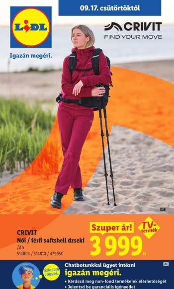 Újság Lidl - 2026.09.17 - 2026.09.23.