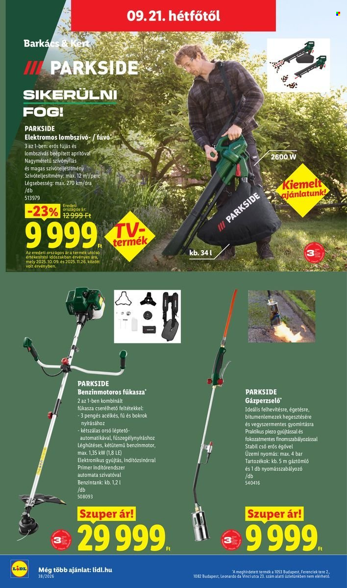 Lidl akciós újságok - 2026.09.17 - 2026.09.23. Oldal 16