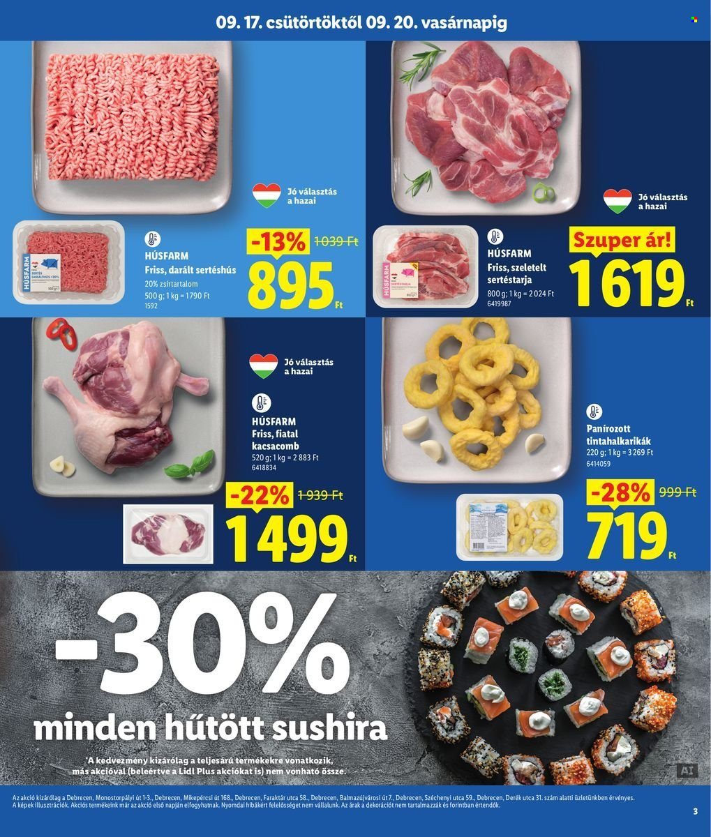 Lidl akciós újságok - 2026.09.17 - 2026.09.20. Oldal 3
