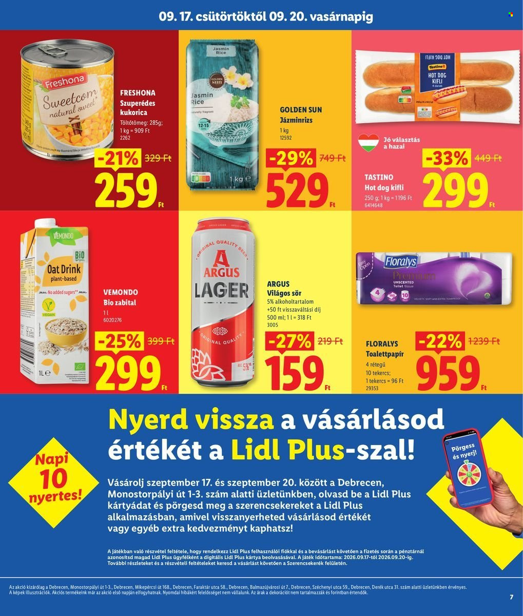 Lidl akciós újságok - 2026.09.17 - 2026.09.20. Oldal 7