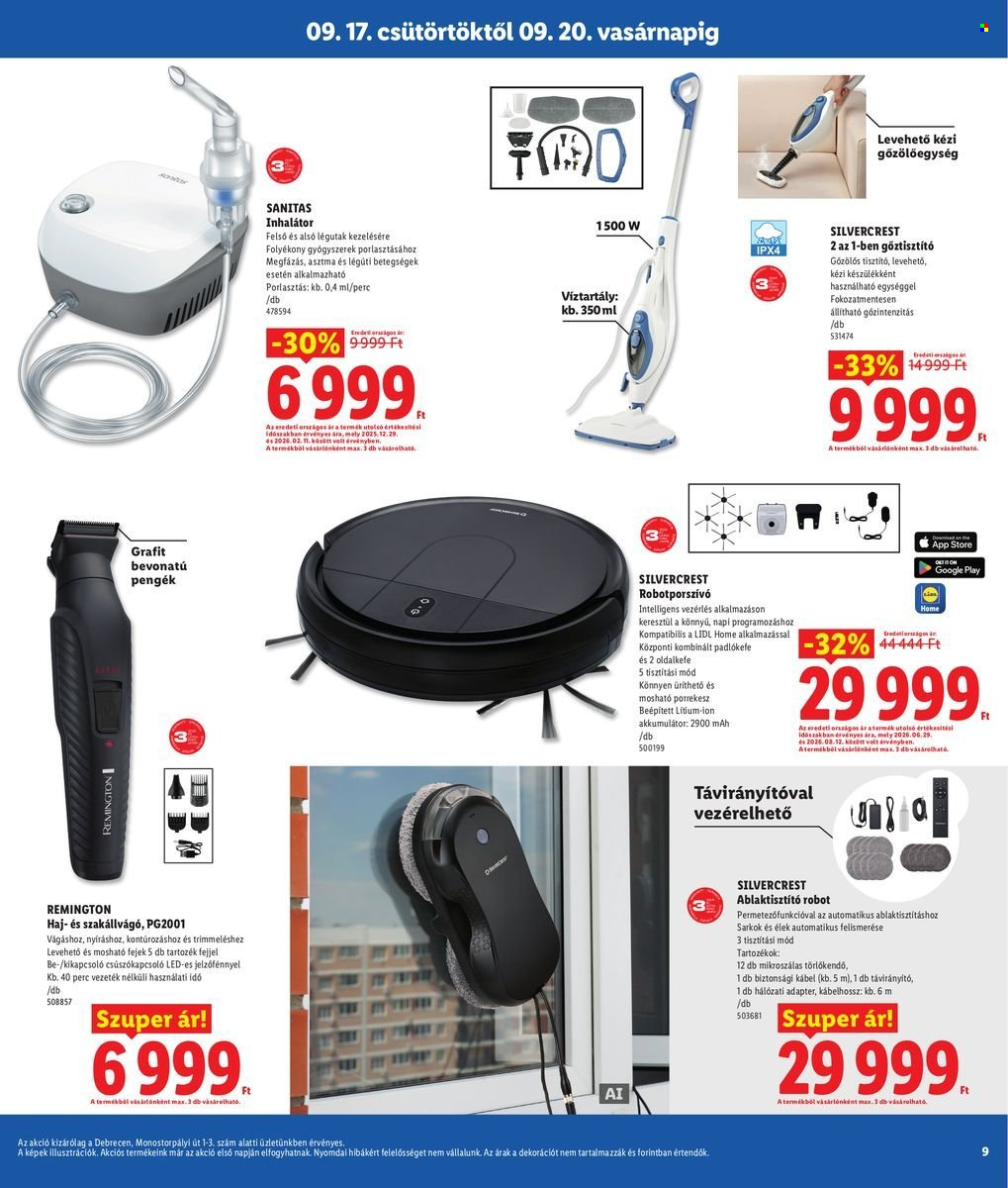 Lidl akciós újságok - 2026.09.17 - 2026.09.20. Oldal 9