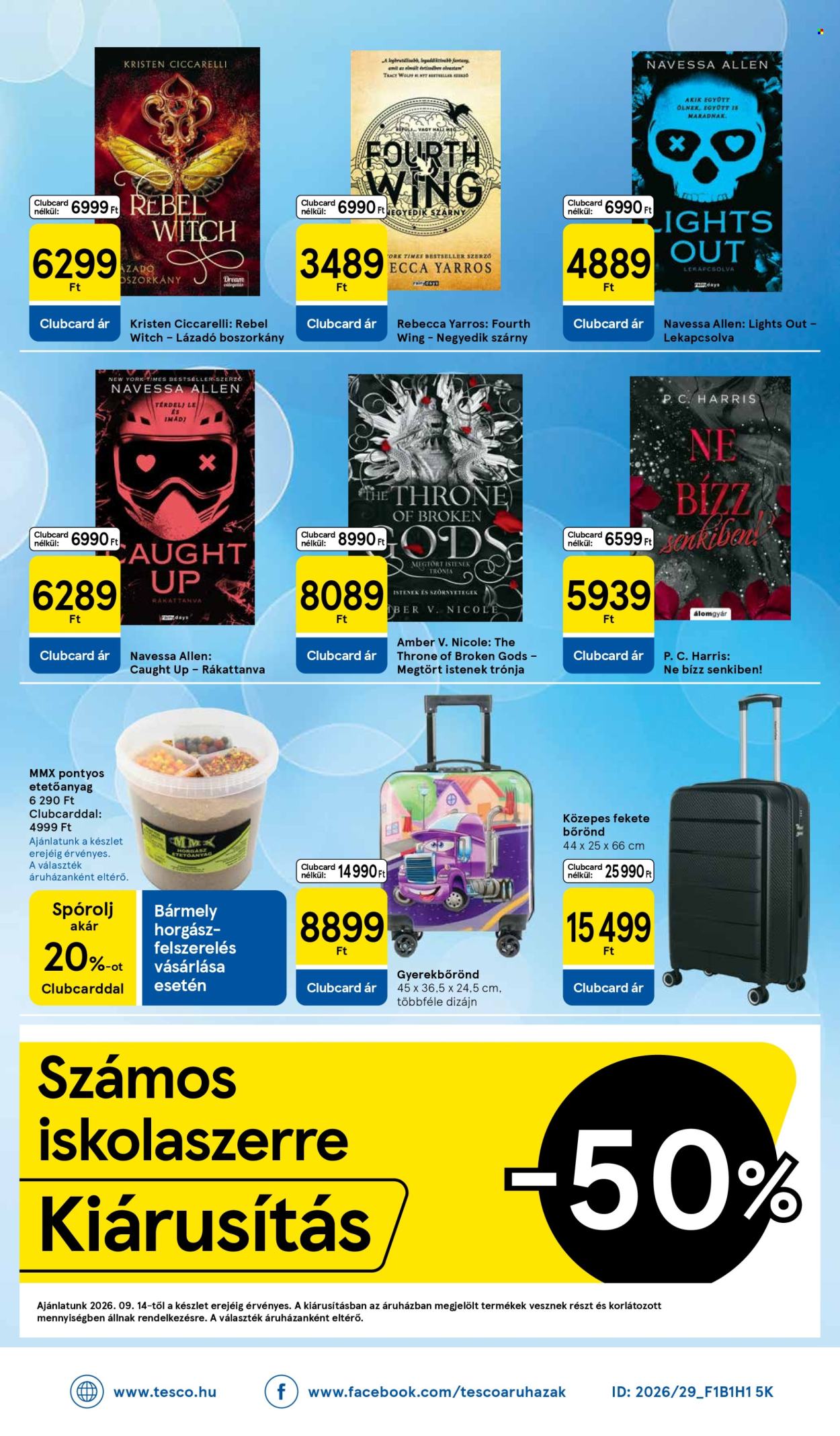 TESCO akciós újságok - 2026.09.17 - 2026.09.23. Oldal 34