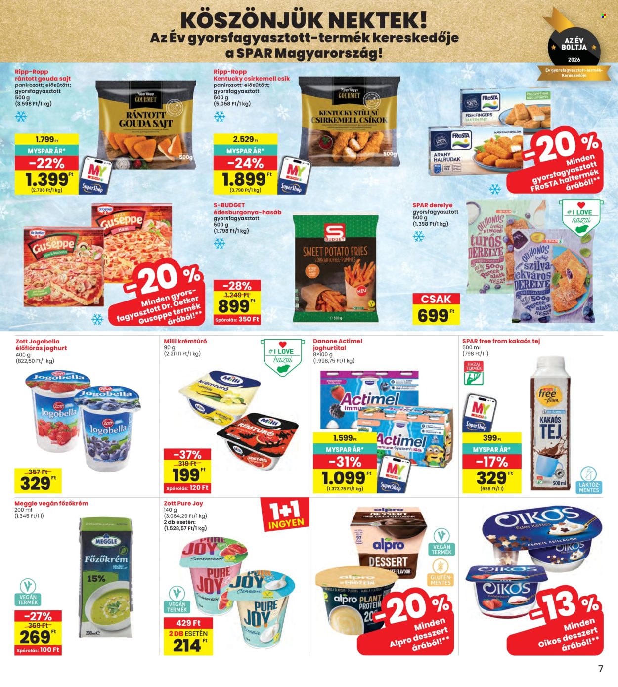 INTERSPAR akciós újságok - 2026.09.17 - 2026.09.23. Oldal 7