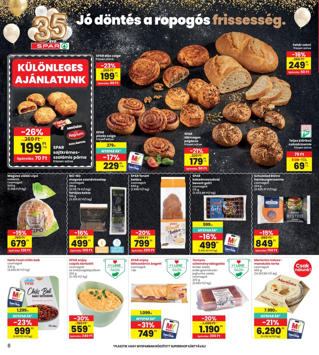 INTERSPAR akciós újságok - 2026.09.17 - 2026.09.23. Oldal 8