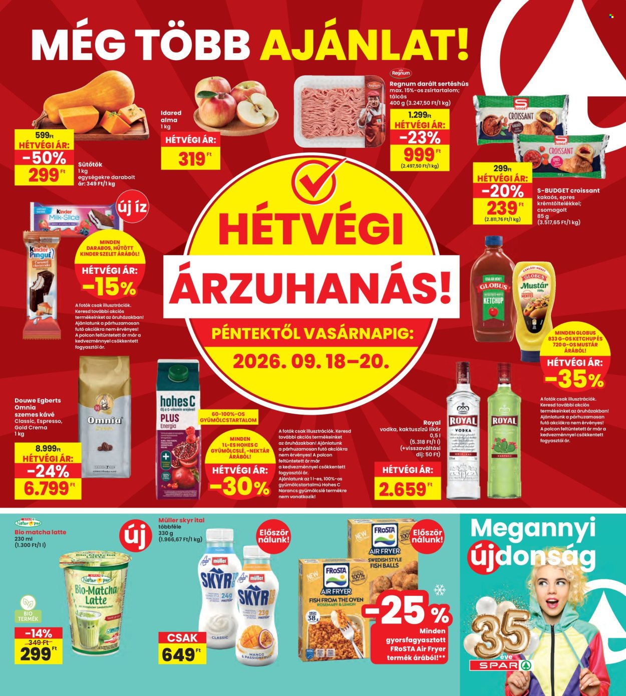 INTERSPAR akciós újságok - 2026.09.17 - 2026.09.23. Oldal 19