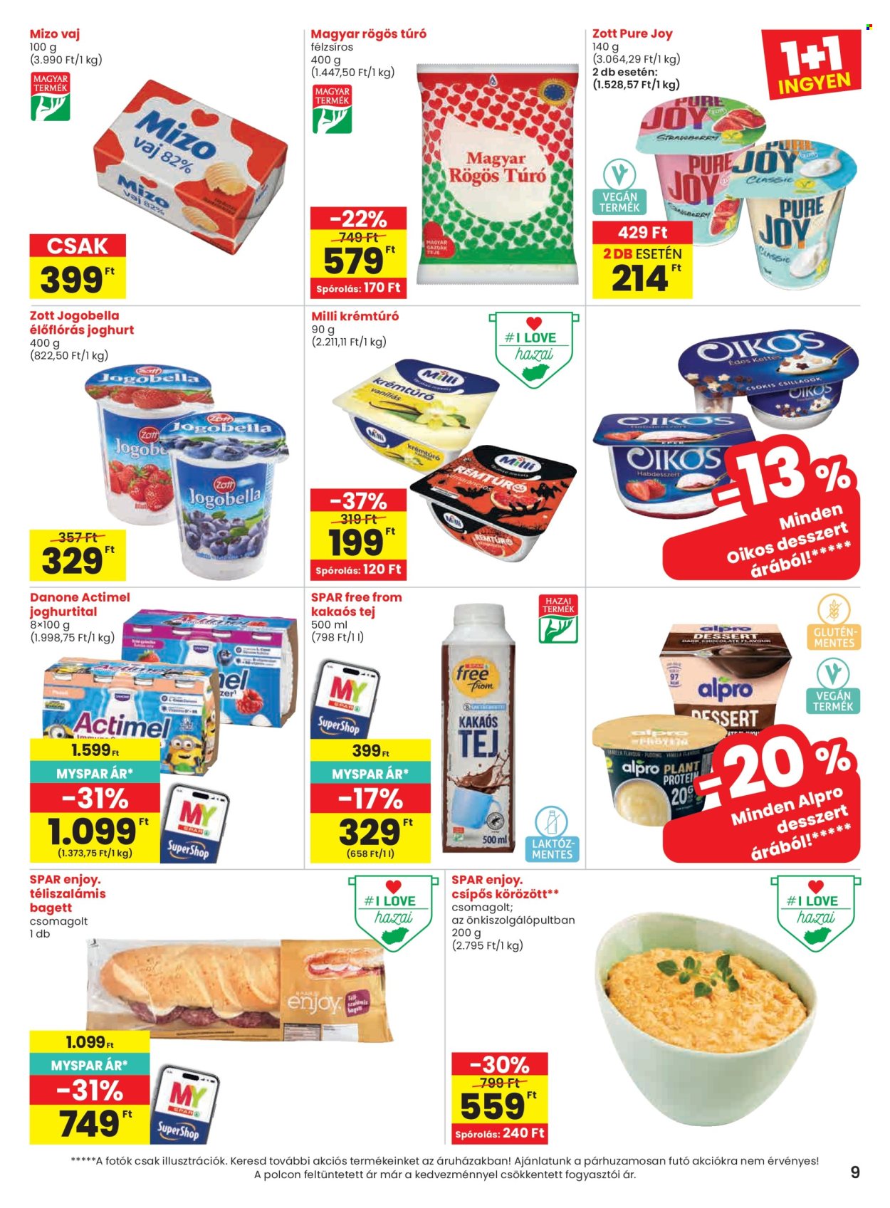 SPAR akciós újságok - 2026.09.17 - 2026.09.23. Oldal 9