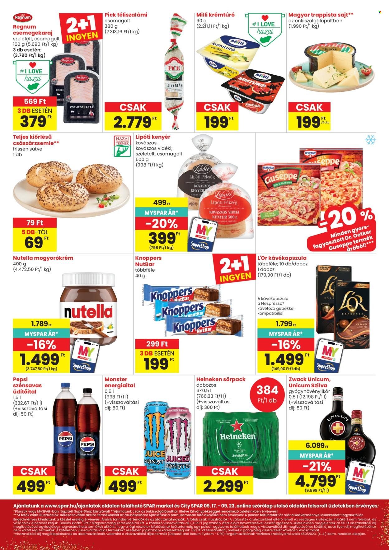 SPAR akciós újságok - 2026.09.17 - 2026.09.23. Oldal 2