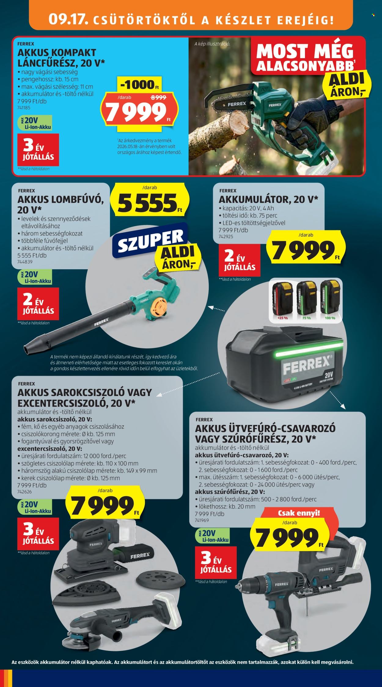 Aldi akciós újságok - 2026.09.17 - 2026.09.23. Oldal 36
