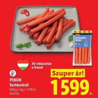 PIKOK Sertésvirsli
