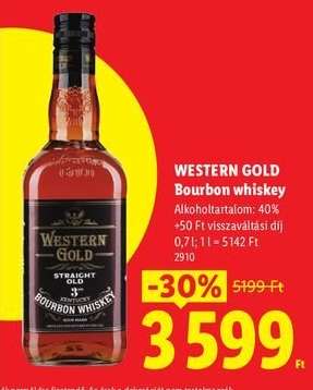 WESTERN GOLD Bourbon Whiskey