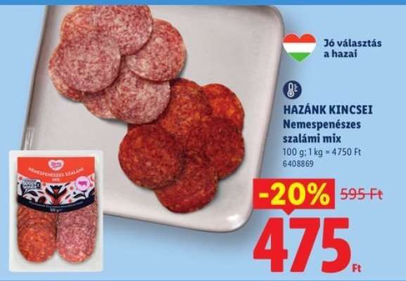 HAZÁNK KINCSEI Nemespenészes szalámi mix