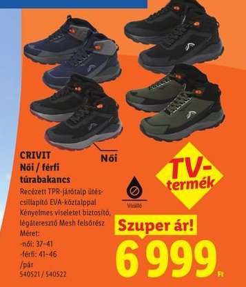 Crivit Női / férfi túrabakancs