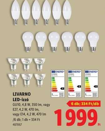 LIVARNO LED-izzó