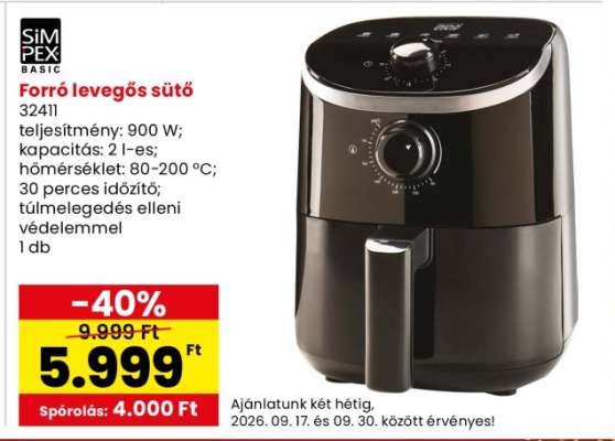 Forró levegős sütő