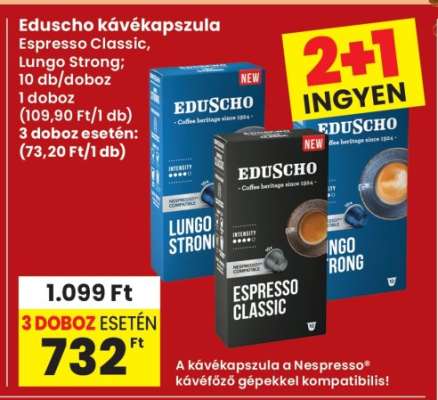 Eduscho kávékapszula