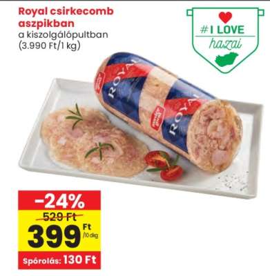 Royal csirkecomb aszpikban