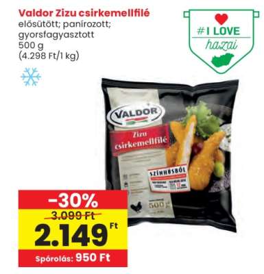 VALDOR Zizu csirkemellfilé