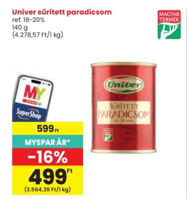 Univer Sűrített paradicsom